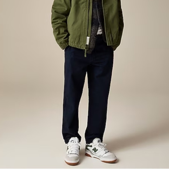 Crewcuts Kids' classic-fit stretch chino pant in navy size 7 NWT CB692 - Picture 1 of 15